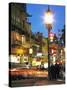 Glowing Lanterns Hanging over Grant Avenue in Chinatown, San Francisco, California, United States o-Gavin Hellier-Stretched Canvas