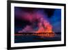 Glowing Lava, Eruption at the Holuhraun Fissure, Bardarbunga Volcano, Iceland-Ragnar Th Sigurdsson-Framed Photographic Print