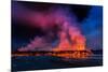 Glowing Lava, Eruption at the Holuhraun Fissure, Bardarbunga Volcano, Iceland-Ragnar Th Sigurdsson-Mounted Photographic Print