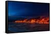 Glowing Lava from the Eruption at the Holuhraun Fissure, Near the Bardarbunga Volcano-null-Framed Stretched Canvas