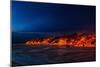 Glowing Lava from the Eruption at the Holuhraun Fissure, Near the Bardarbunga Volcano-null-Mounted Photographic Print