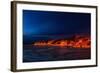 Glowing Lava from the Eruption at the Holuhraun Fissure, Near the Bardarbunga Volcano-null-Framed Photographic Print
