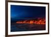 Glowing Lava from the Eruption at the Holuhraun Fissure, Near the Bardarbunga Volcano-null-Framed Photographic Print