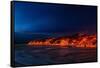 Glowing Lava from the Eruption at the Holuhraun Fissure, Near the Bardarbunga Volcano-null-Framed Stretched Canvas