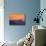 Glowing Orange Clouds at Sunset over the Sierra Crest-Michael Qualls-Mounted Photographic Print displayed on a wall