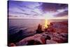 Glowing Rocks of Cabo Rojo, Puerto Rico-George Oze-Stretched Canvas