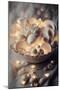 Glowing Sea Shells-Treechild-Mounted Giclee Print