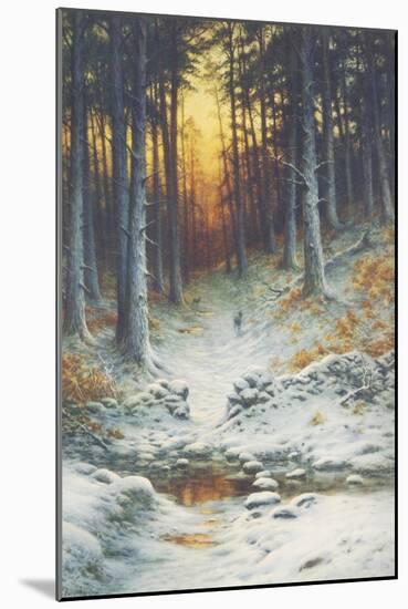 Glowing Sunset-Joseph Farquharson-Mounted Giclee Print