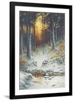 Glowing Sunset-Joseph Farquharson-Framed Giclee Print