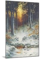 Glowing Sunset-Joseph Farquharson-Mounted Giclee Print