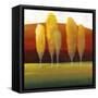 Glowing Trees II-Tim O'toole-Framed Stretched Canvas