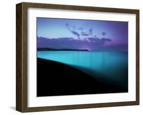 Glowing Turquoise Blue Waters-Jan Lakey-Framed Photographic Print