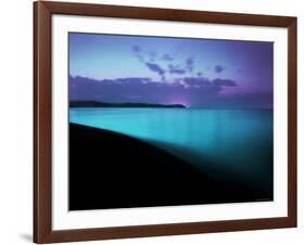 Glowing Turquoise Blue Waters-Jan Lakey-Framed Photographic Print