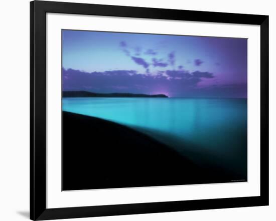 Glowing Turquoise Blue Waters-Jan Lakey-Framed Photographic Print