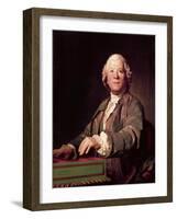 Gluck at the Spinet-Joseph Siffred Duplessis-Framed Giclee Print