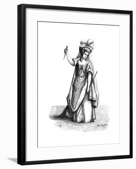 Gluck's Armide-A Kohl-Framed Giclee Print