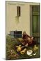 Glückwunsch Ostern, Henne Mit Ihren Küken-null-Mounted Giclee Print