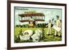 Glückwunsch Ostern, Küken Schlüpft, Flugzeug-null-Framed Giclee Print