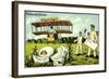 Glückwunsch Ostern, Küken Schlüpft, Flugzeug-null-Framed Premium Giclee Print