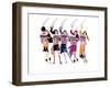 Gluttons for Punishment-Russell Patterson-Framed Art Print