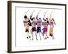 Gluttons for Punishment-Russell Patterson-Framed Art Print