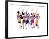 Gluttons for Punishment-Russell Patterson-Framed Art Print