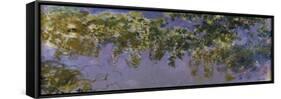 Glycines-Claude Monet-Framed Stretched Canvas