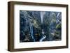 Glymur Waterfall, Iceland, Polar Regions-John Alexander-Framed Photographic Print