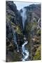 Glymur Waterfall, Iceland, Polar Regions-John Alexander-Mounted Premium Photographic Print