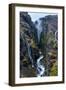 Glymur Waterfall, Iceland, Polar Regions-John Alexander-Framed Photographic Print