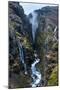 Glymur Waterfall, Iceland, Polar Regions-John Alexander-Mounted Photographic Print