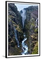 Glymur Waterfall, Iceland, Polar Regions-John Alexander-Framed Premium Photographic Print