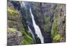 Glymur Waterfall, Iceland's Tallest at 198M, Iceland, Polar Regions-Christian Kober-Mounted Photographic Print