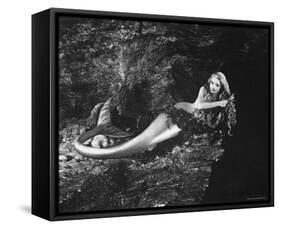 Glynis Johns-null-Framed Stretched Canvas