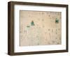 Glyph Map of Aztec Migration from Aztlan to Tenochtitlan, Published C.1830-Johann Friedrich Maximilian Von Waldeck-Framed Giclee Print