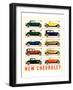 GM 10 New Chevrolet-null-Framed Art Print