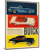 GM Big Bright Beautiful Buick-null-Mounted Art Print