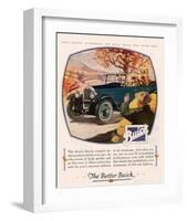 GM Buick - Admiring Glances-null-Framed Art Print