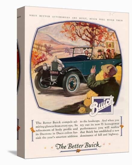 GM Buick - Admiring Glances-null-Stretched Canvas