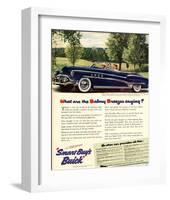 GM Buick - Balmy Breezes-null-Framed Art Print