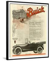 GM Buick …Carries America-null-Framed Premium Giclee Print