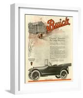 GM Buick …Carries America-null-Framed Art Print