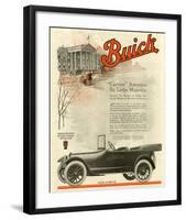 GM Buick …Carries America-null-Framed Art Print