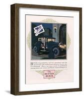 GM Buick - Dependability-Cost-null-Framed Art Print
