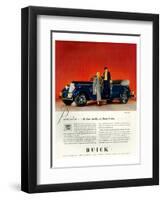 GM Buick - Faster Heartbeat-null-Framed Art Print