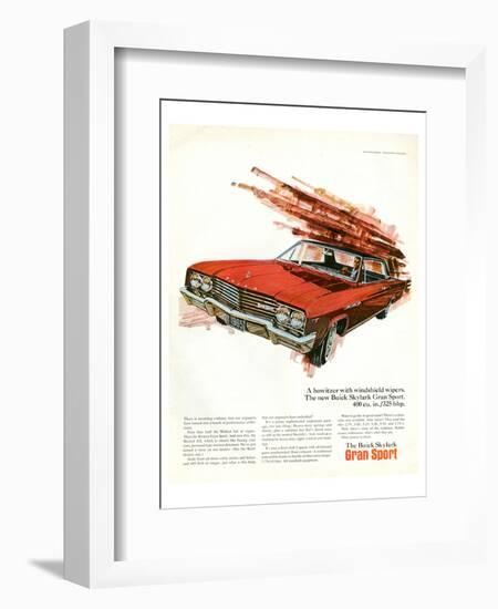 GM Buick-Gran Sport 325 Hp-null-Framed Art Print