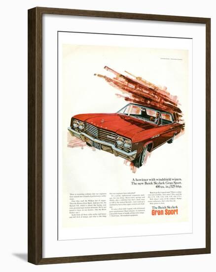 GM Buick-Gran Sport 325 Hp-null-Framed Art Print