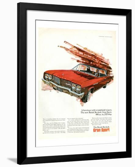 GM Buick-Gran Sport 325 Hp-null-Framed Art Print