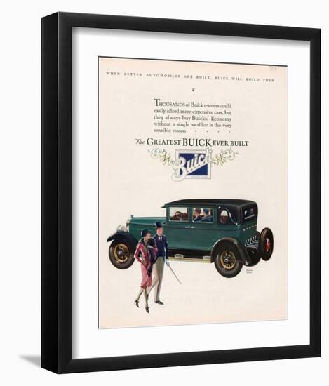 GM Buick - Greatest Ever Built-null-Framed Art Print