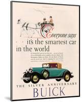 GM Buick - Is the Smartest Car-null-Mounted Art Print